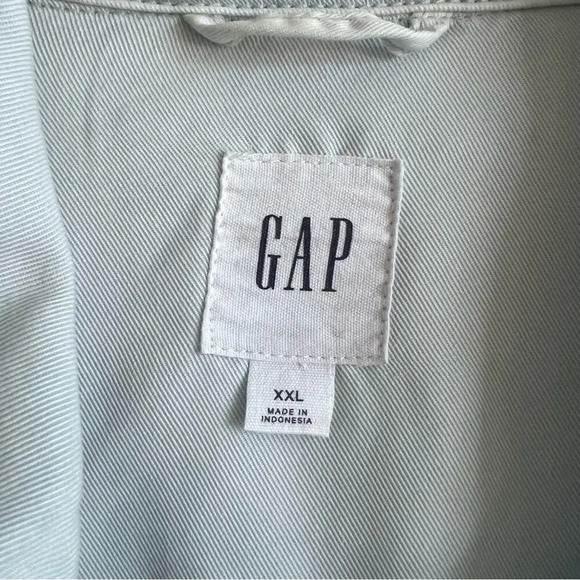 Gap Womens Light Blue Jacket Size XXL - Picture 8 of 10
